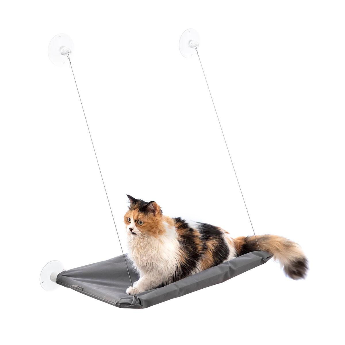 HappyPet™ Window Cat Hammock – Hanging Suction Bed for Cats (Max 30 kg)