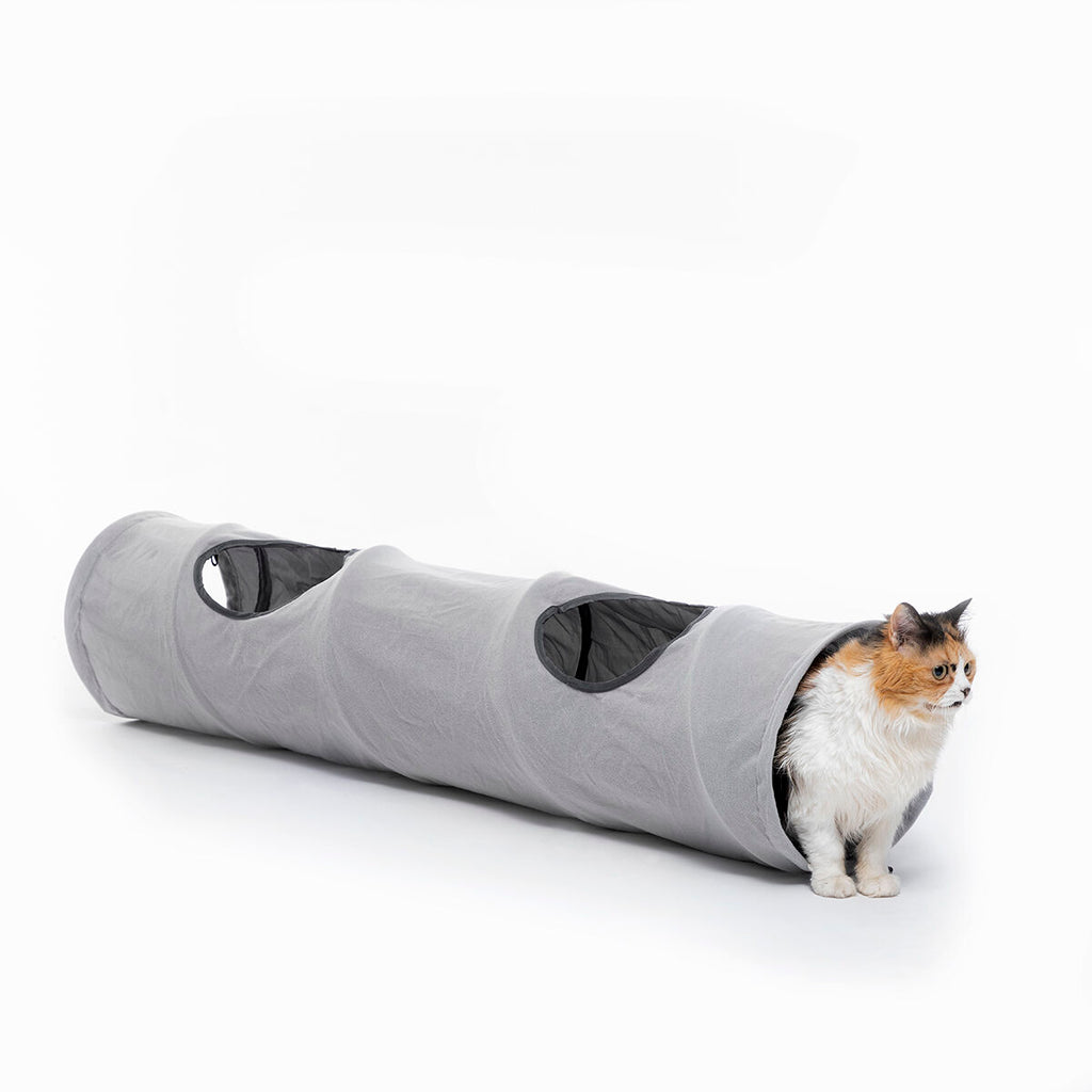 HappyPet™ Collapsible Cat Tunnel – Fun, Play & Relax Tunnel for Indoor Cats