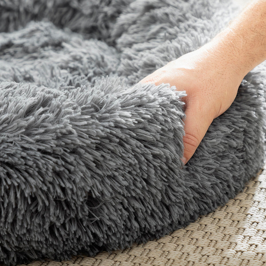 HappyPet™ Anti-Stress Pet Bed (60 cm) – Calming & Ultra-Soft Bed for Dogs & Cats