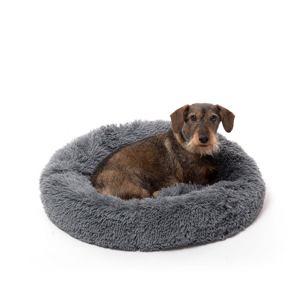 HappyPet™ Anti-Stress Pet Bed (60 cm) – Calming & Ultra-Soft Bed for Dogs & Cats