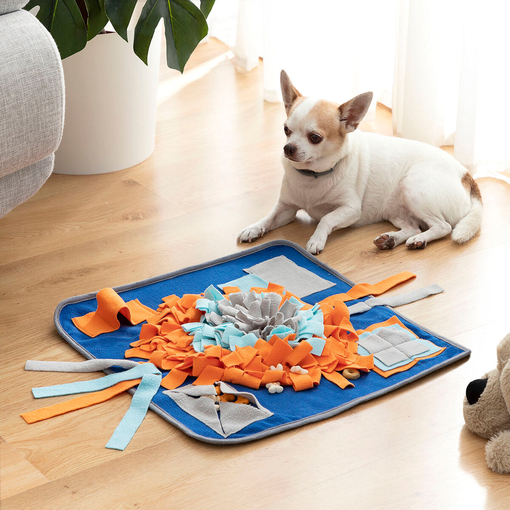 HappyPet™ Sniffing Mat for Dogs – Interactive Slow Feeding & Brain Training Mat
