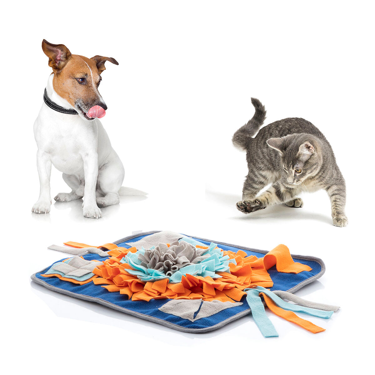 HappyPet™ Sniffing Mat for Dogs – Interactive Slow Feeding & Brain Training Mat