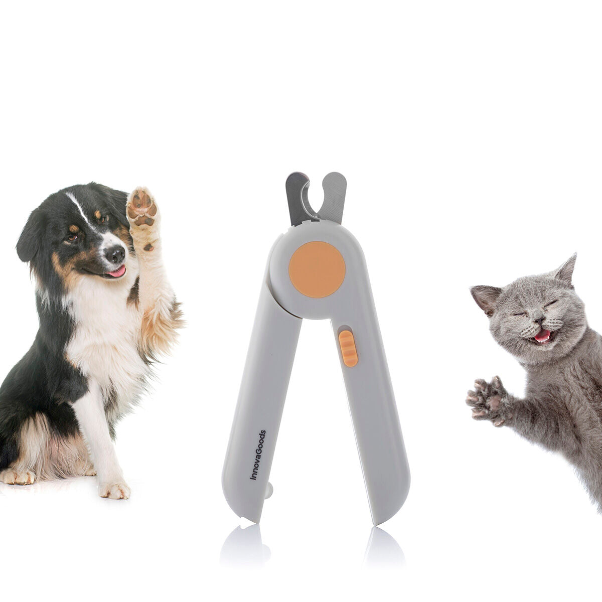 HappyPet™ LED Pet Nail Clippers – Safe & Precision Nail Trimmer for Dogs & Cats