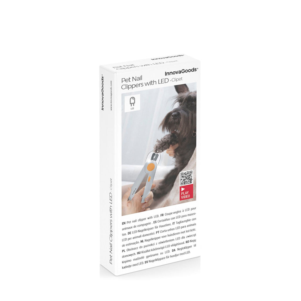 HappyPet™ LED Pet Nail Clippers – Safe & Precision Nail Trimmer for Dogs & Cats